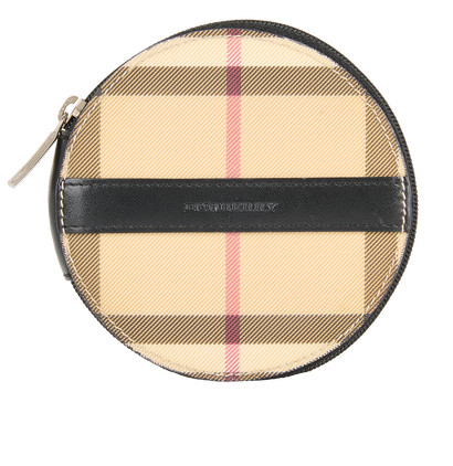 Burberry Coin Purse, &pound;45, Accessories, Beige, Canvas, Front view
